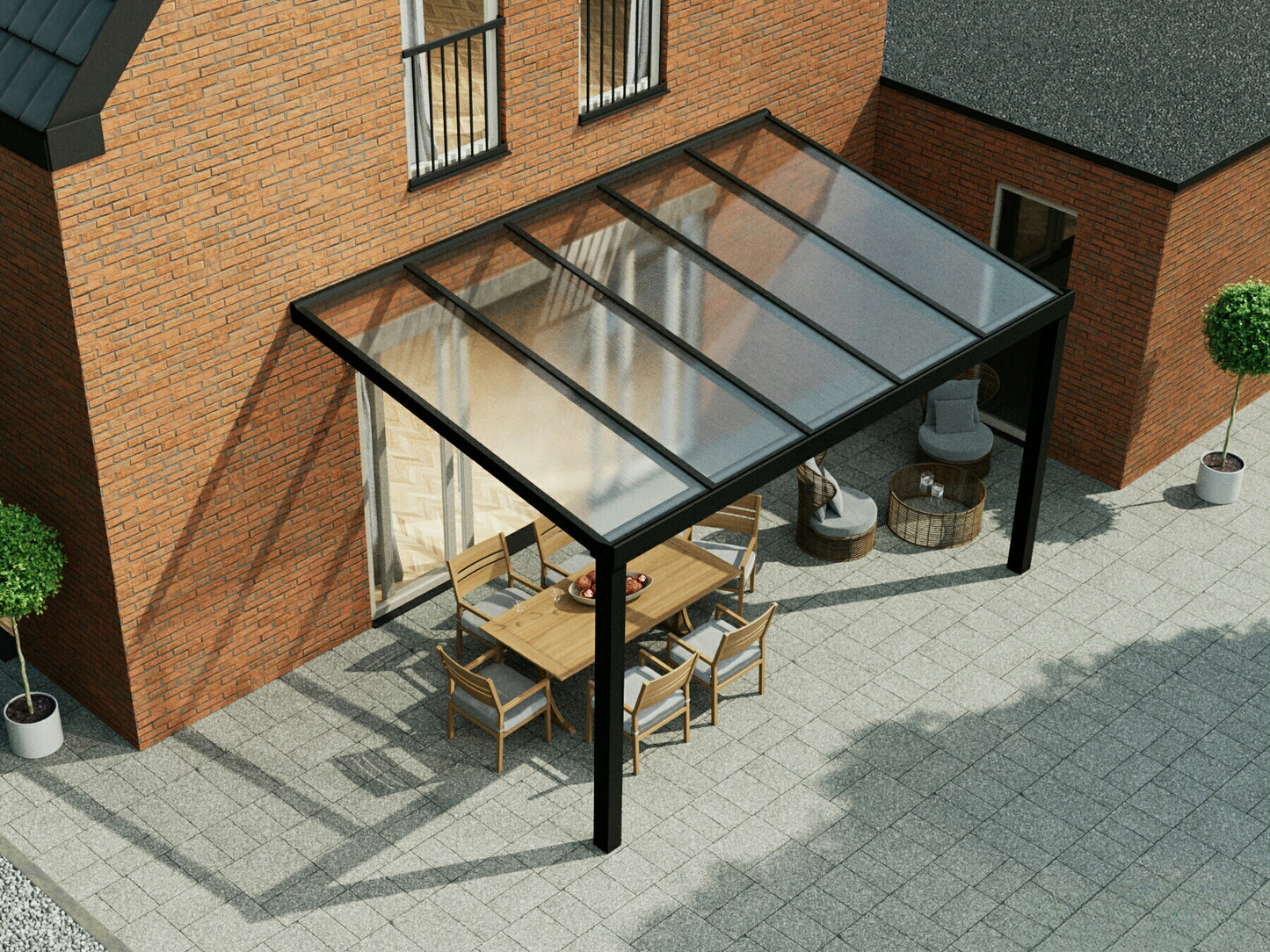 Terrassenüberdachung Aluminium Maxi